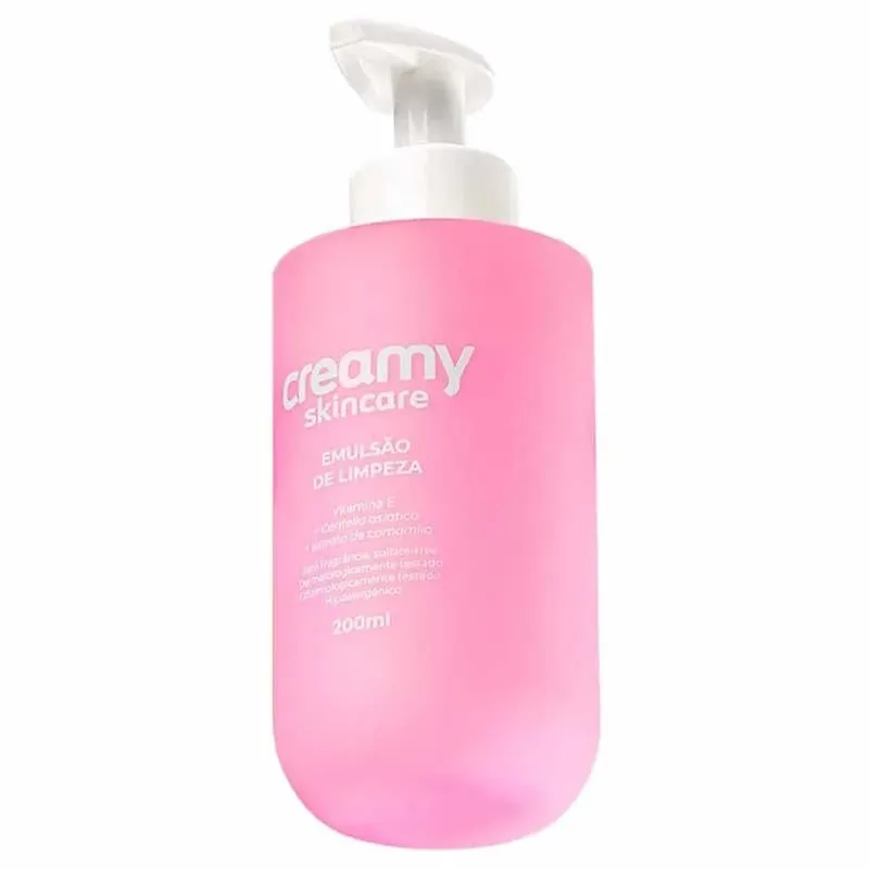 Emulsão de Limpeza Facial Creamy 200ml