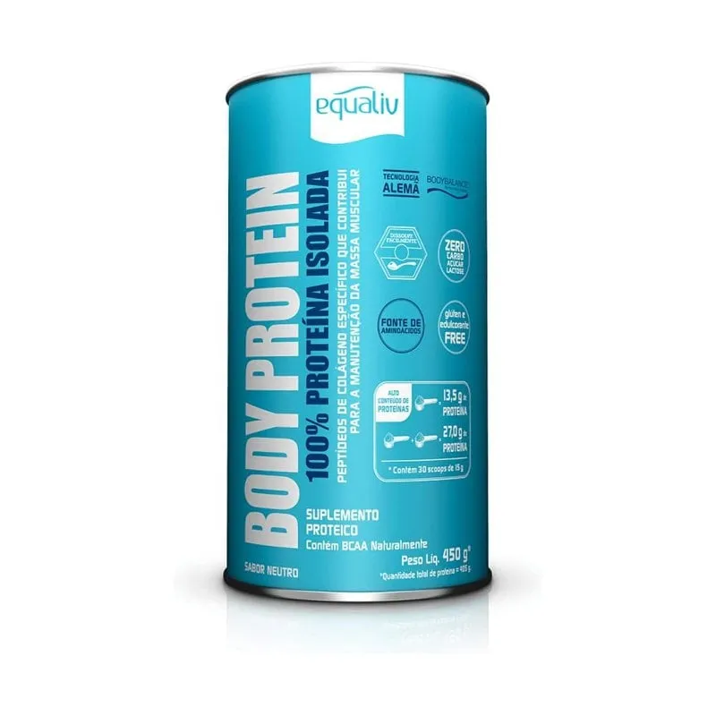 Equaliv Body Protein Sabor Neutro 450g
