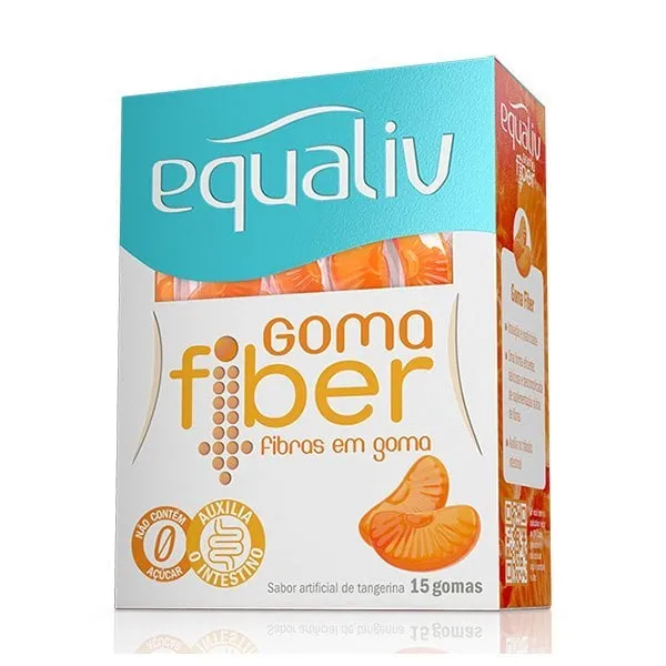 Equaliv Goma Fiber Com 15Un