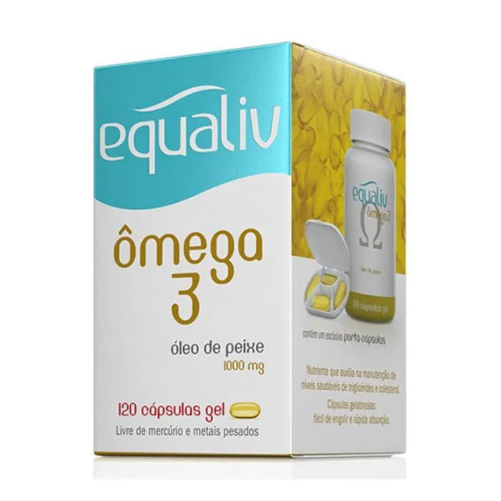 Ômega 3 Equaliv 120 Cápsulas