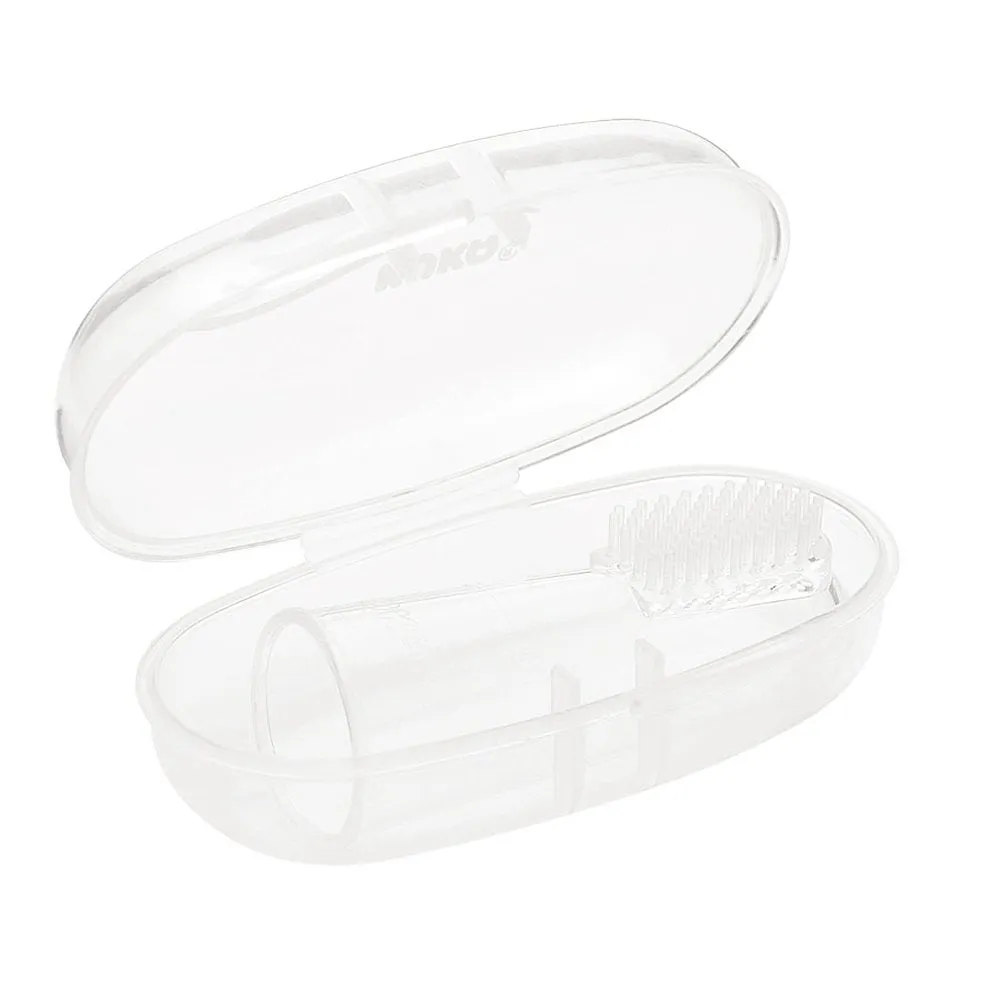 Escova Dental Infantil Kuka Massageadora + Estojo Protetor