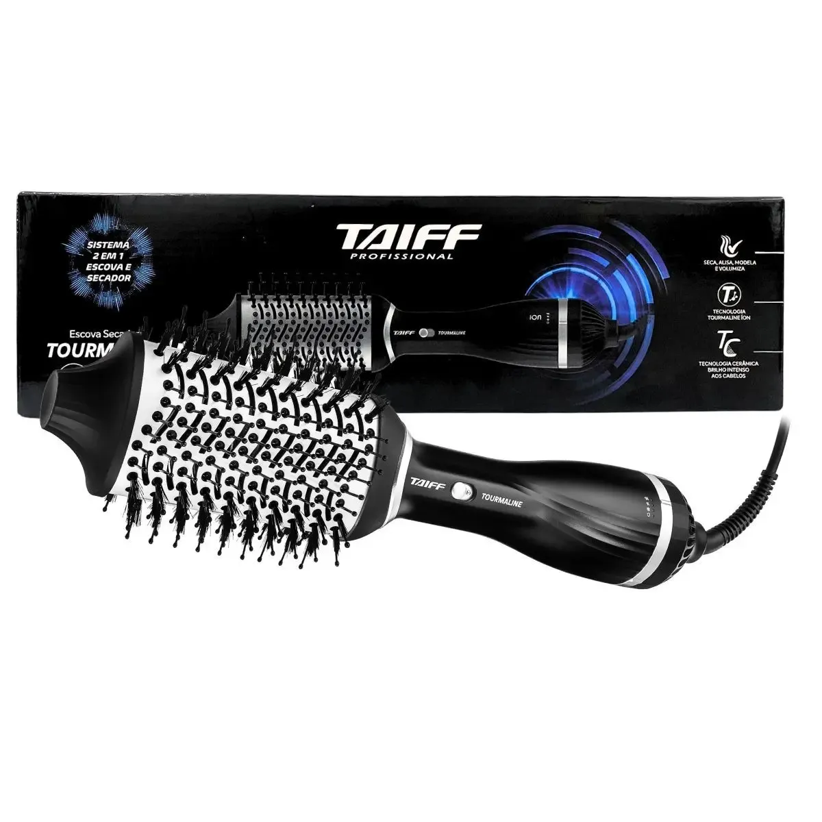 Escova Secadora Taiff Tourmaline 1200W 127V