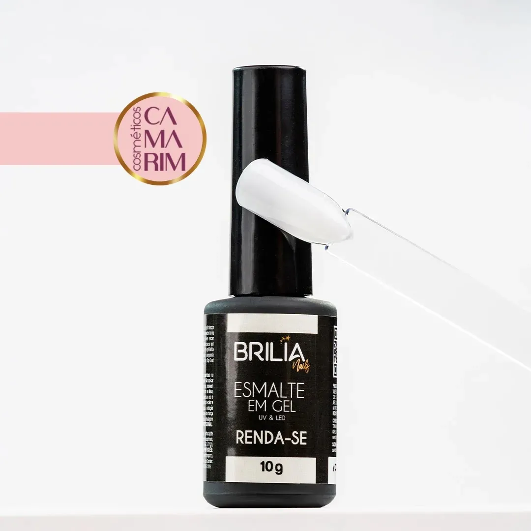 ESMALTE GEL RENDA-SE BRILIA NAILS