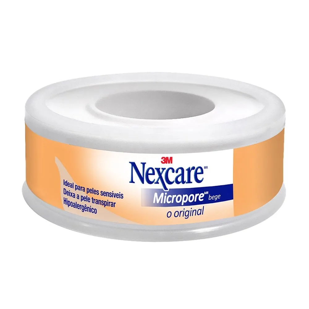 Esparadrapo Micropore Bege Nexcare 12mm x 4,5m