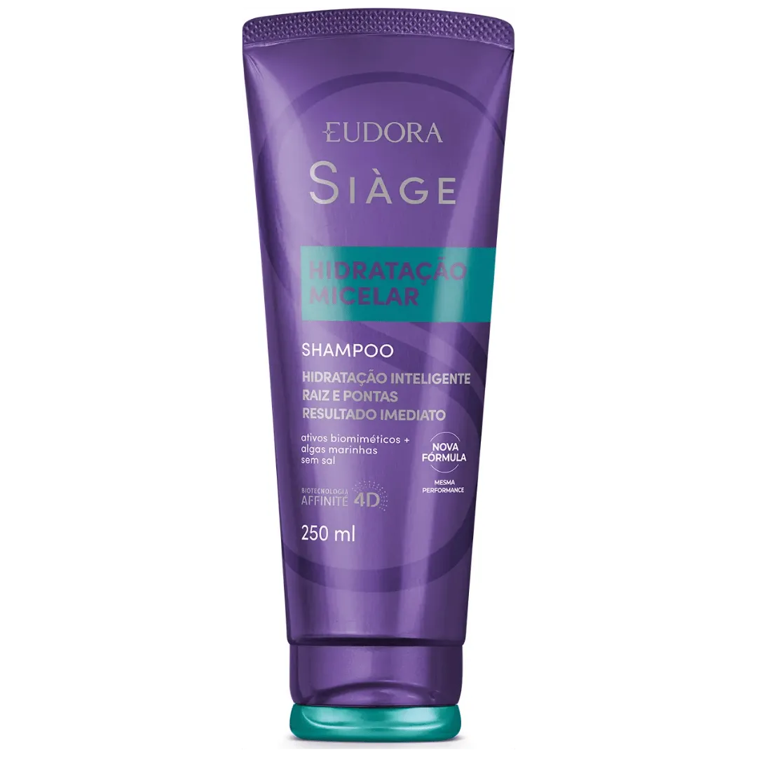 EUDORA SIAGE SHAMPOO HIDRATAÇÃO MICELAR 250ML