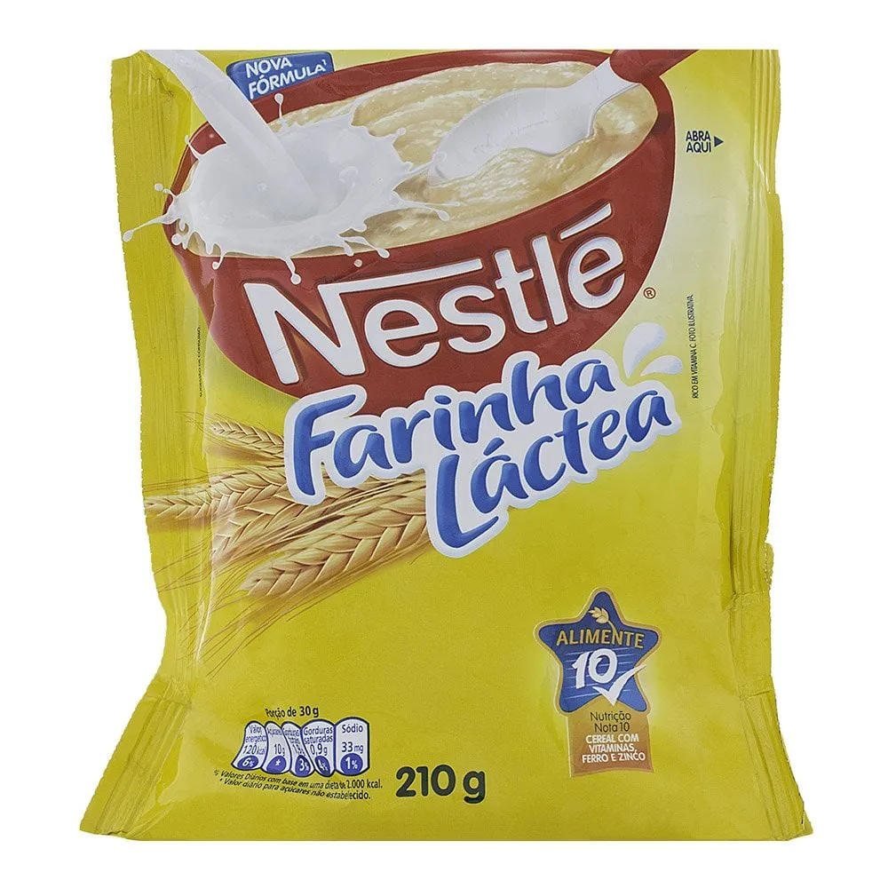 Farinha Láctea Nestlé Tradicional Lata 400g