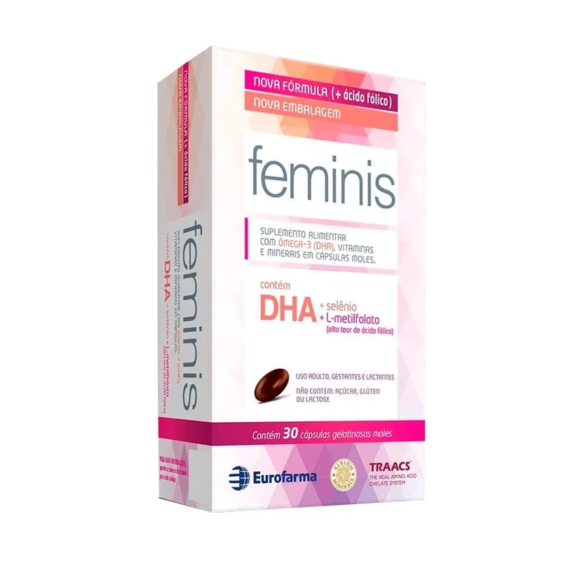 Feminis com 30 Cápsulas - Nova Fórmula