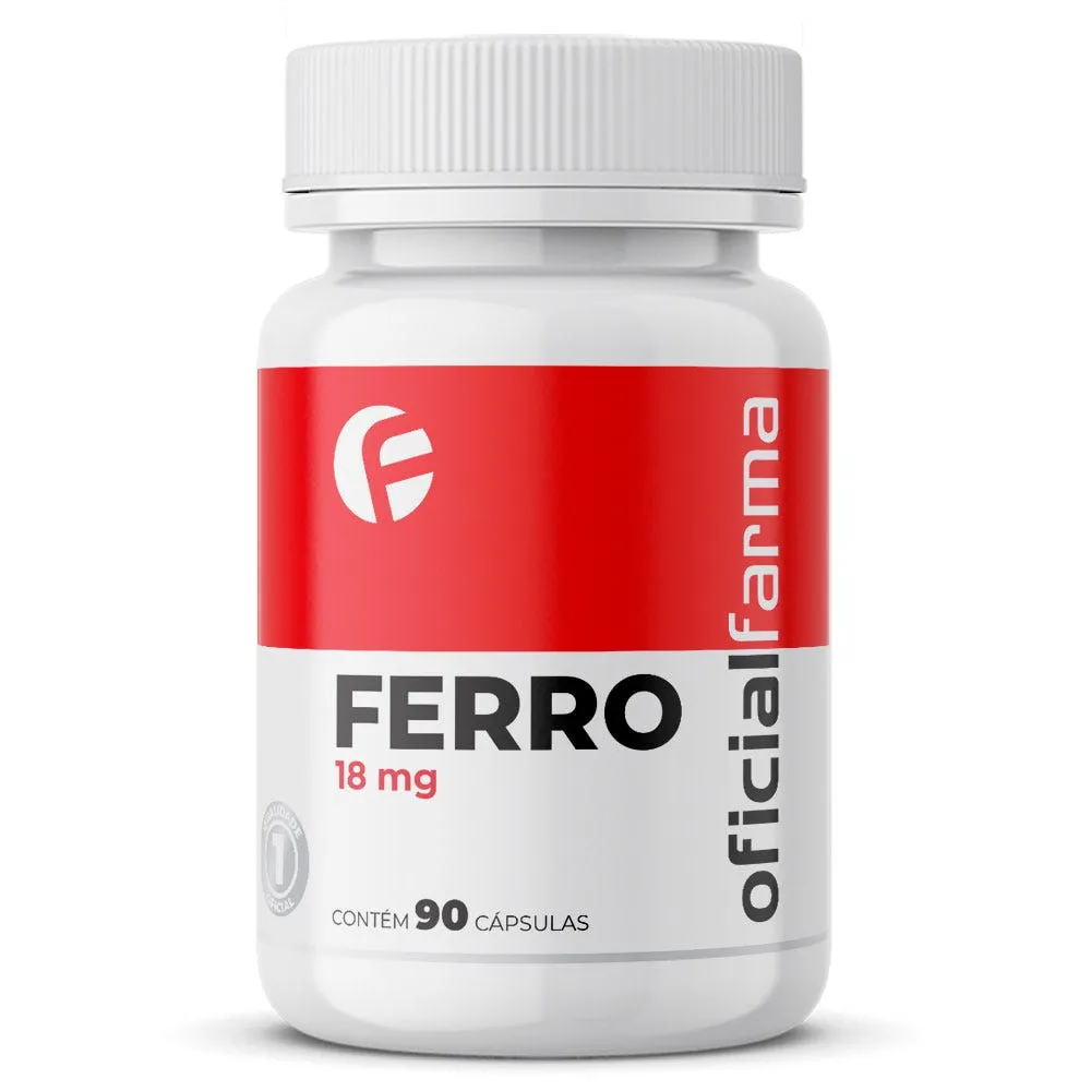 Ferro 18Mg 90 Cápsulas