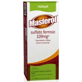 Ferro Masferol 109mg - 40 Comprimidos