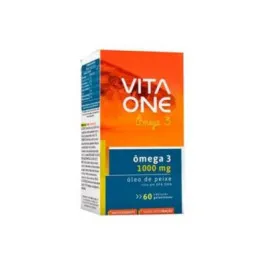 Ômega 3 - Vita Mune 1000mg 60 cápsulas