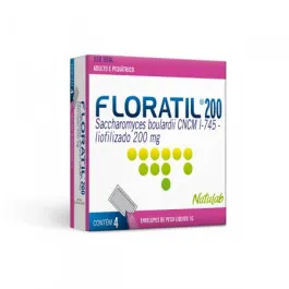 Floratil 200mg 4 Envelopes de 1g