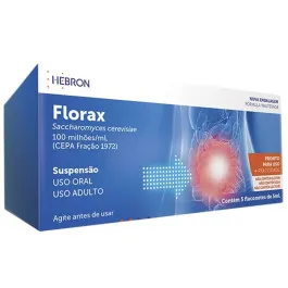 Florax SM Adulto Framboesa 5 Flaconetes de 5ml