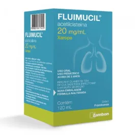 Fluimucil Infantil 20mg/ml - Xarope com 120ml
