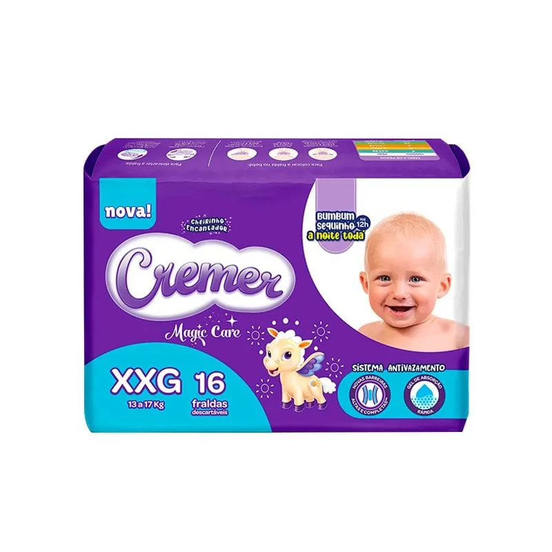Fralda Magic Care Cremer XGG 16Un
