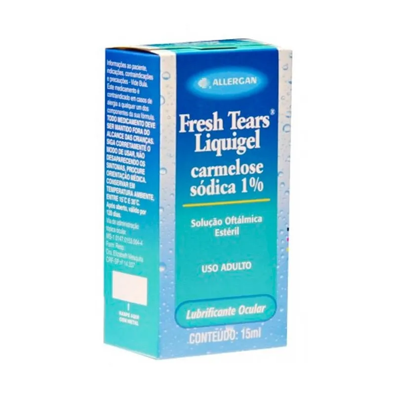 Fresh Tears 1% solução frasco com 15ml