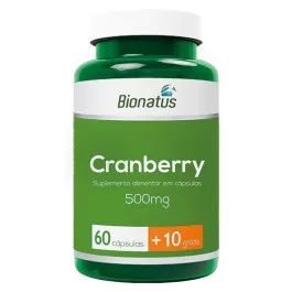 Cranberry - 60 Cápsulas + 10 Cápsulas Grátis