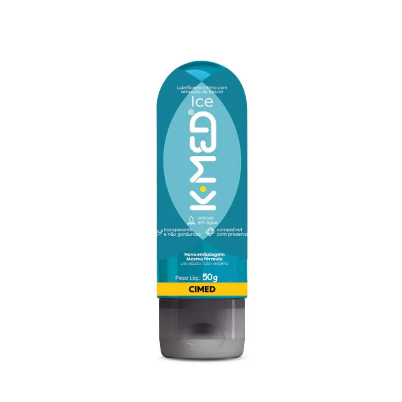 Gel Lubrificante Íntimo K-Med Ice 50g
