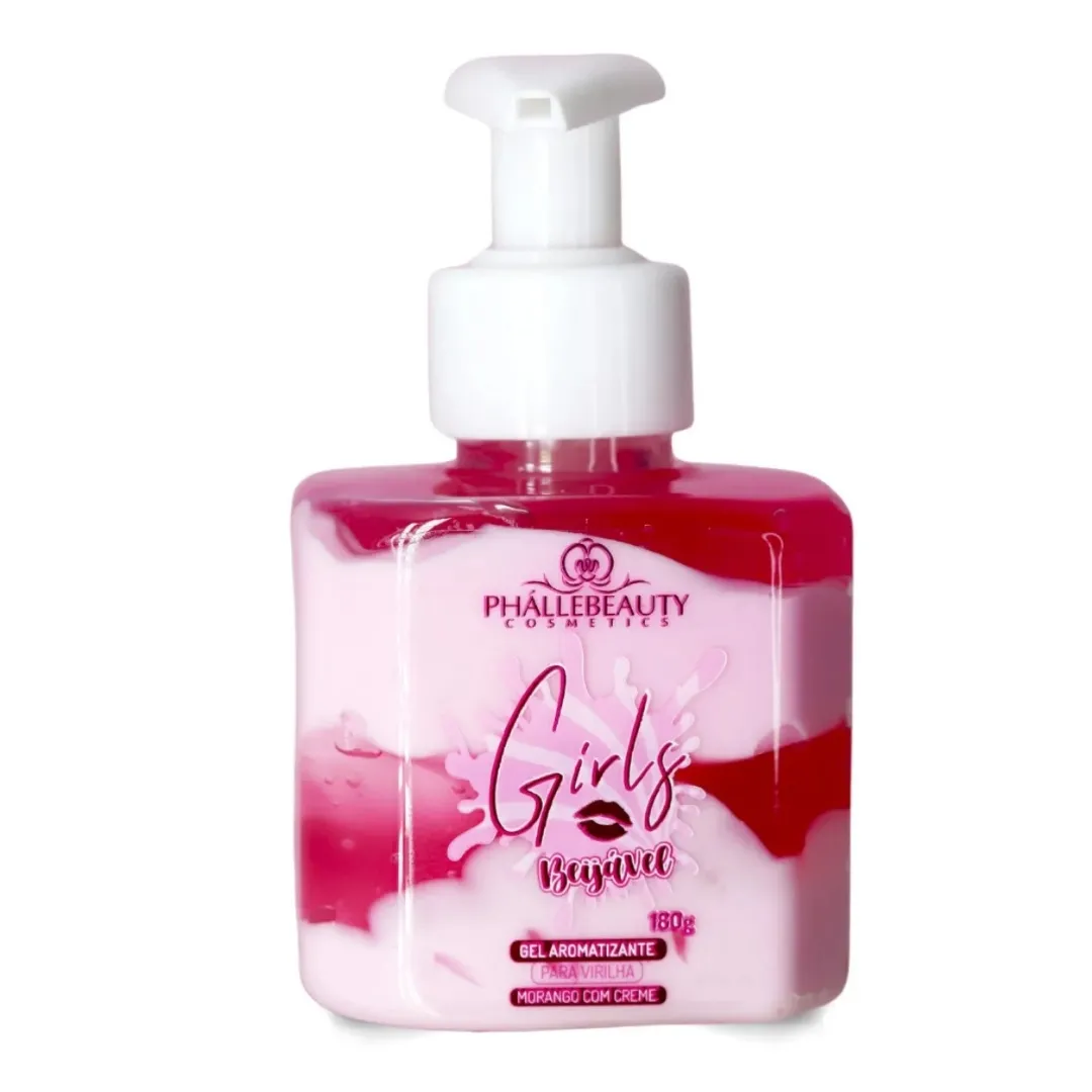 GEL AROMATIZANTE GRILS MORANGO PHALLEBRAUTY