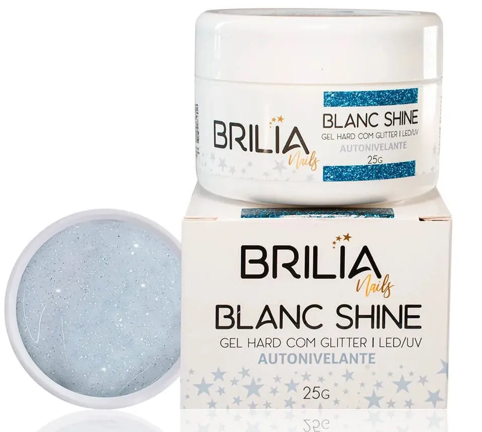 GEL BLANC SHINE 25G BRILIA NAILS