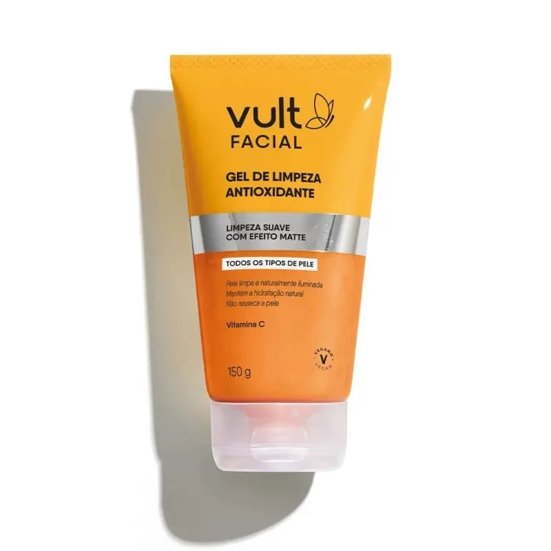 Gel de Limpeza Facial Antioxidante Vult 150g