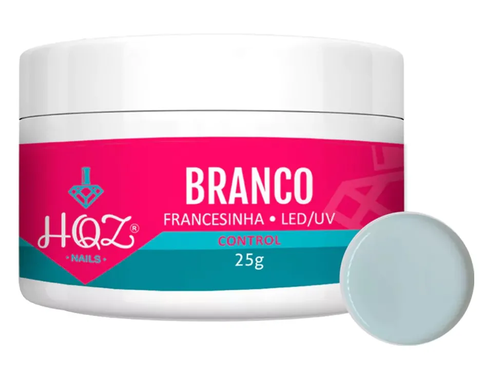 GEL HARD HQZ 25G - BRANCO