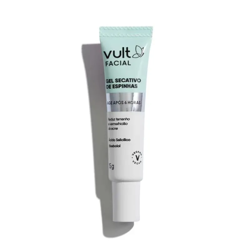Gel Secativo Antiacne Facial Vult 15g