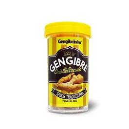 Gengibre Cristalizado 30g - Gengibrinha