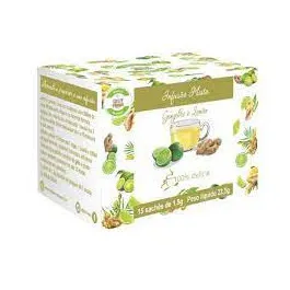 Chá Qualy Ervas Gengibre e Limão 15 Sachês