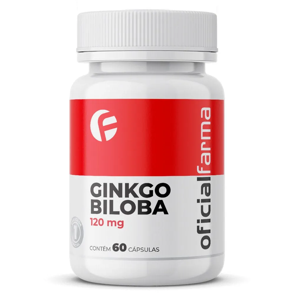 Ginkgo Biloba 120mg 60 Cápsulas