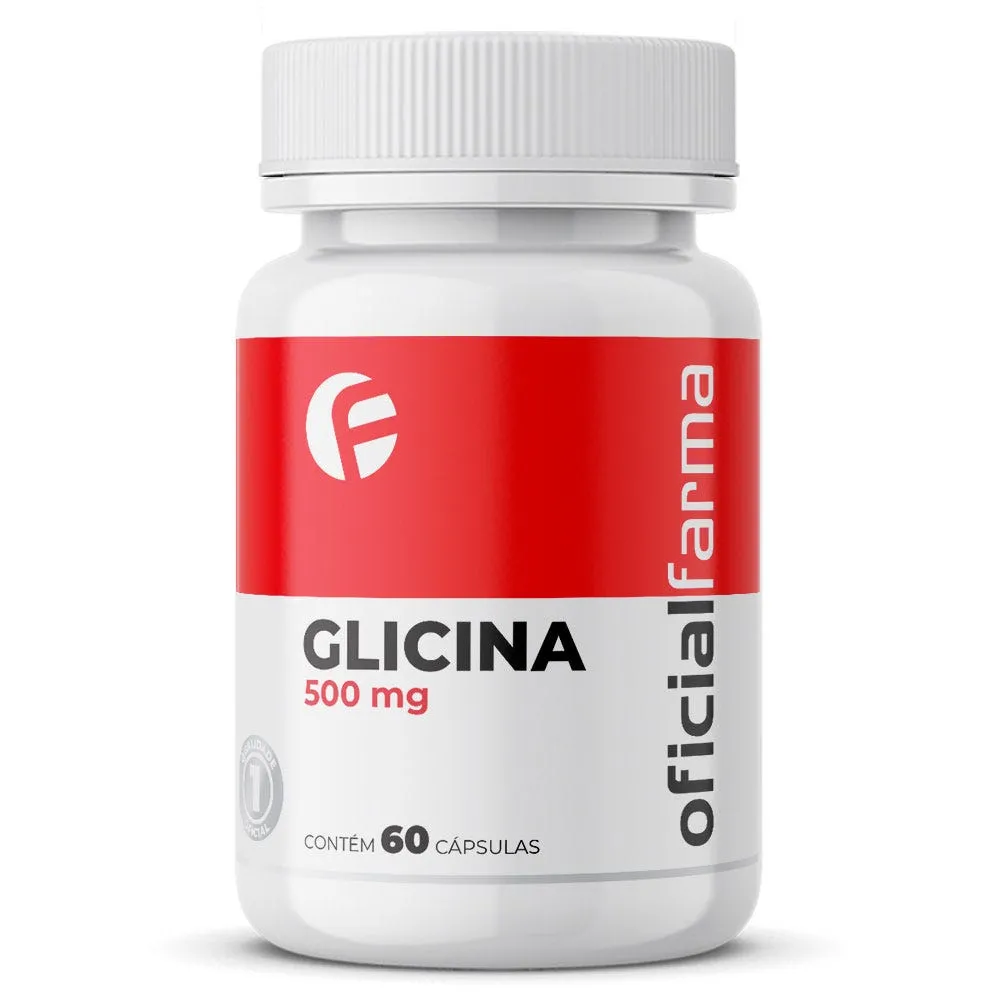 Glicina 500mg 60 Cápsulas