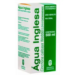 Água Inglesa Catarinense 40mcg/ml - Frasco com 500ml