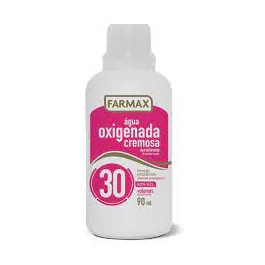 Água Oxigenada Cremosa 30 Volumes - Farmax - 90ml