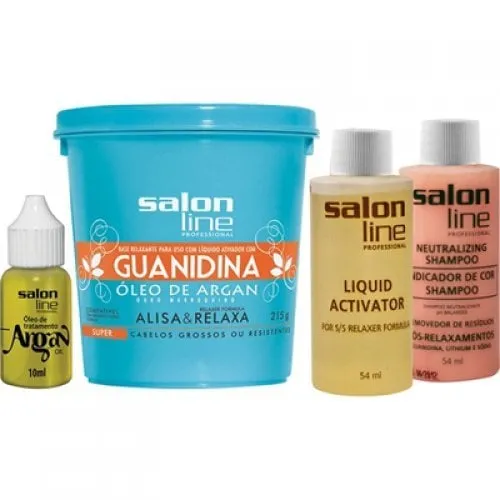 Guanidina Óleo de Argan Salon Line Regular