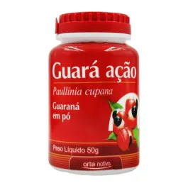 Guará Ação Guaraná em Pó 50g - Arte Nativa