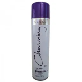 Spray Fixador de Cabelo Cless Charming Fixa Solto 400ml