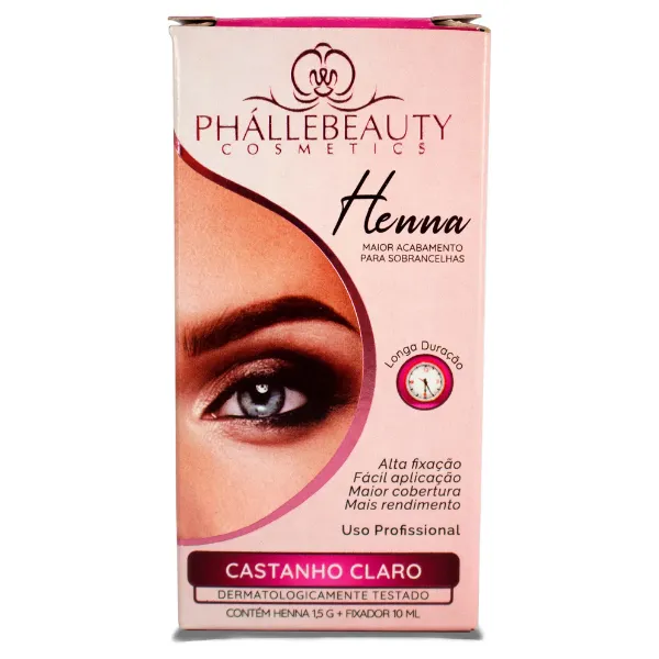 Henna para Sobrancelhas Phallebeauty