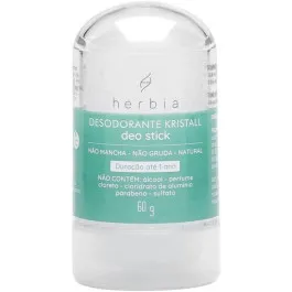 Desodorante Herbia - Kristall Deo Stick - Natural E Vegano - 60gr