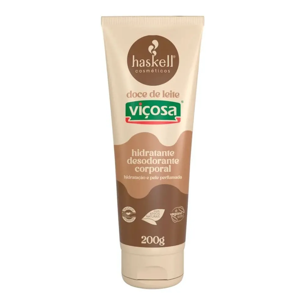 Hidratante Corporal Doce de Leite Haskell Cosméticos 200g