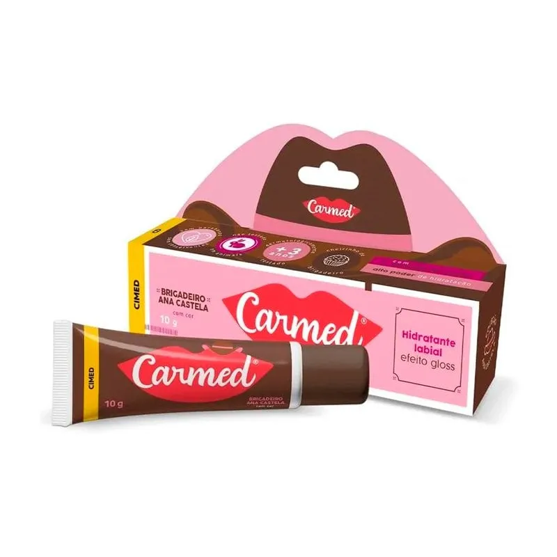 Hidratante Labial Carmed Brigadeiro Ana Castela 10g