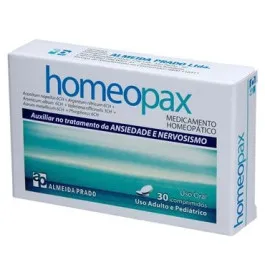 Homeopax 30 Comprimidos - Almeida Prado