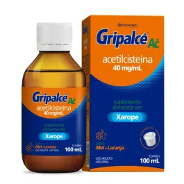 Gripalcê Ac Acetilcisteína Xarope Mel Laranja 100ml