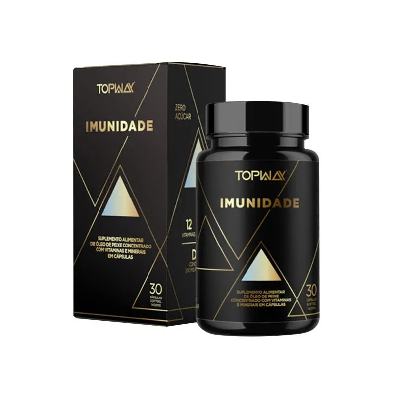 Imunidade Hiper Vitamínico Topway Com 30 Cápsulas