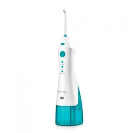 Irrigador Oral Multilaser Clearpik Portatil Limpeza Profunda Bivolt - Branco e Azul - HC036