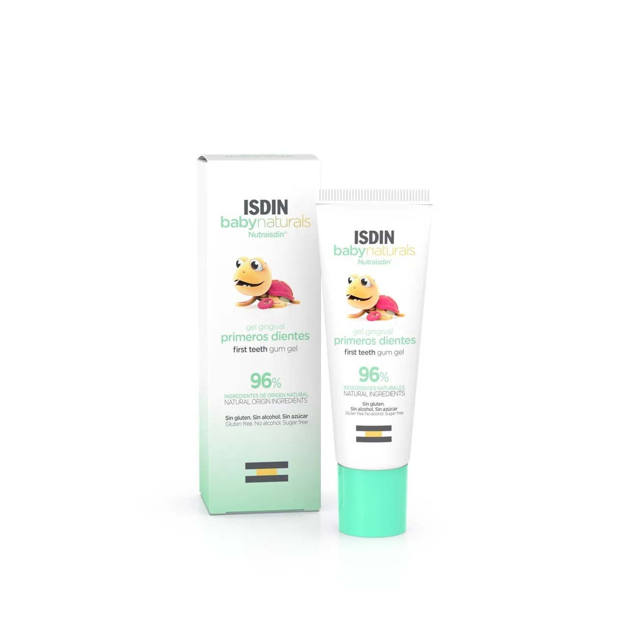 ISDIN Baby Naturals Gel Gengival Primeiros Dentes 30ml Brasil