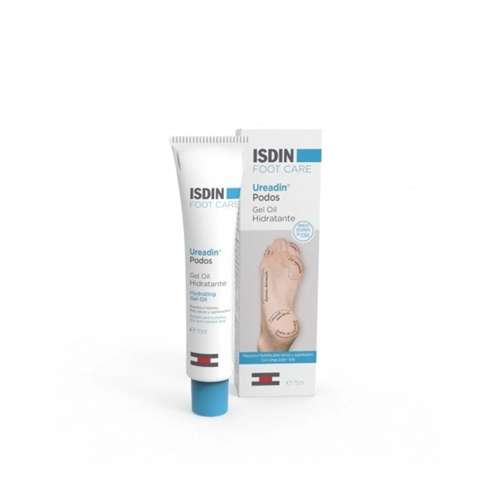 ISDIN Ureadin Podos Gel Pés Secos 75ml Brasil