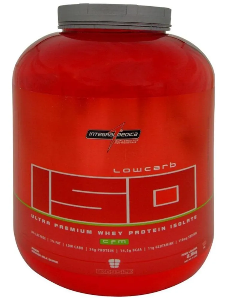 Iso Whey Protein Zero Carb 2,3KG morango - Integralmédica