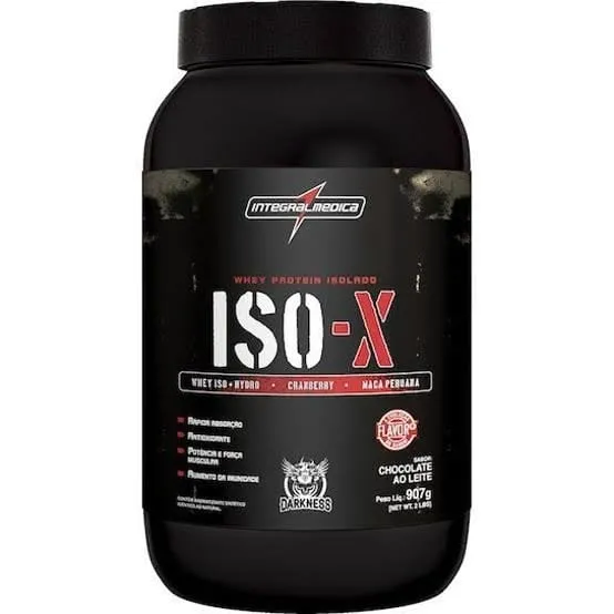 Iso X Darkness 907g Chocolate Integralmédica