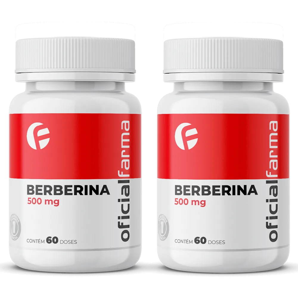 2 Berberina 500mg 60 Doses