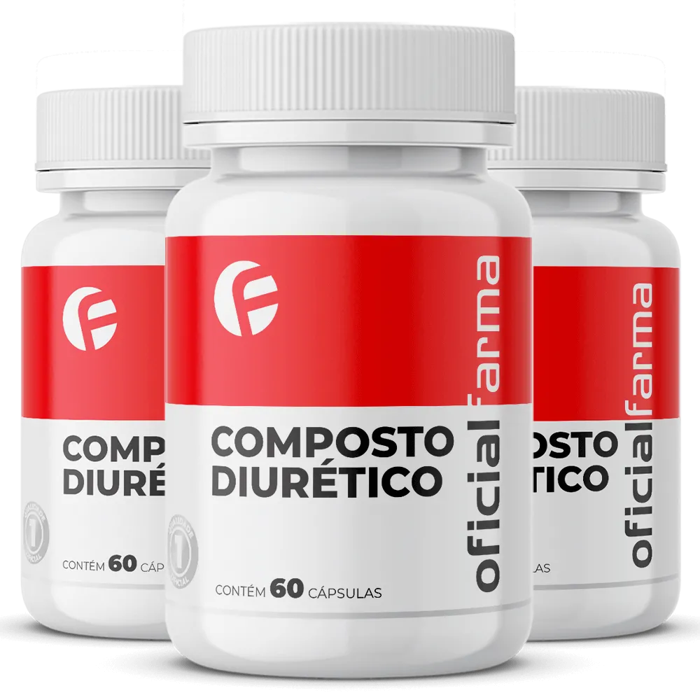 3 Composto Diurético 60 Cápsulas