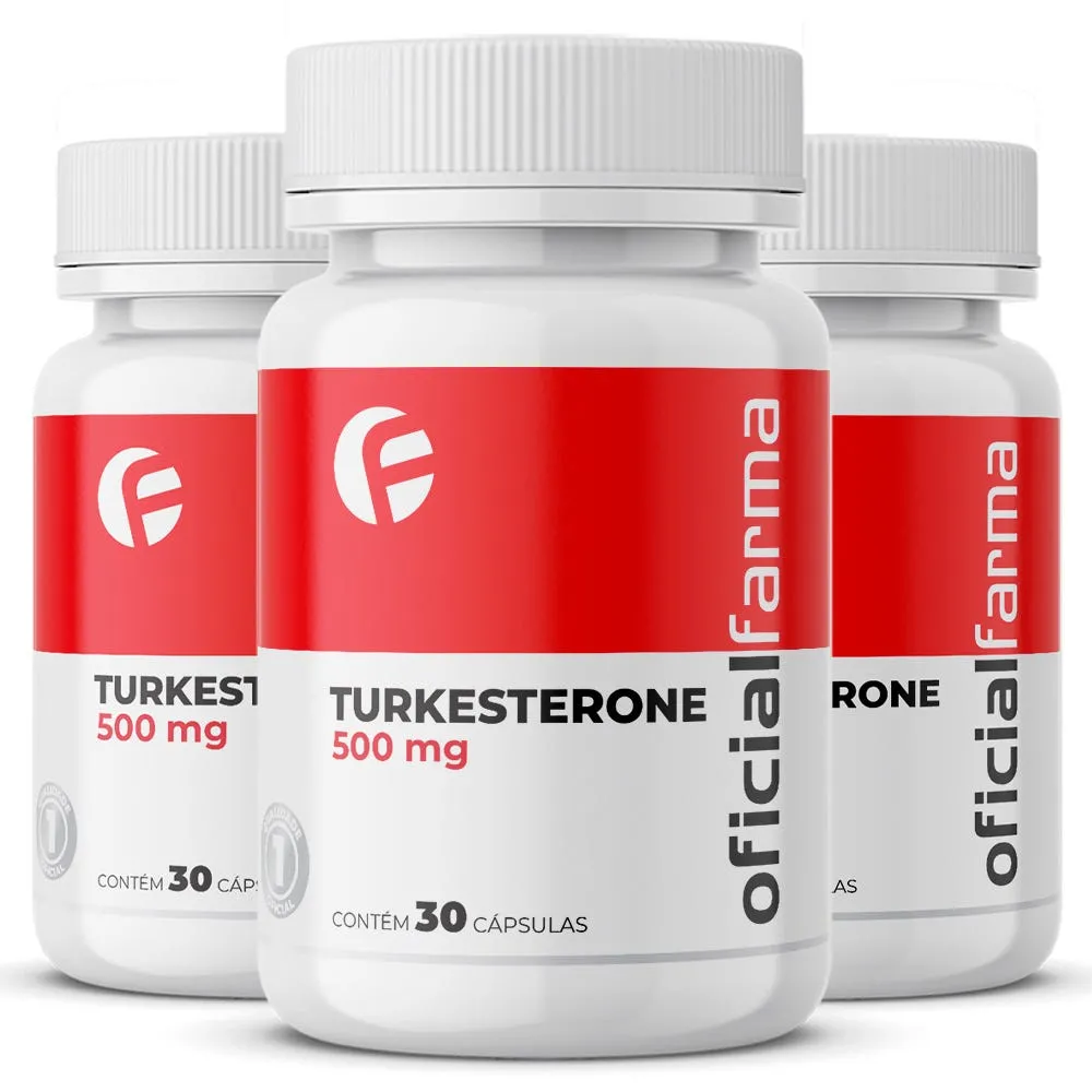 3 Turkesterone 500Mg 30 Cápsulas
